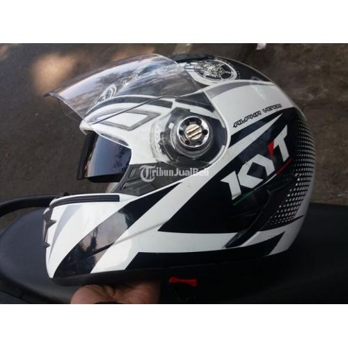 Helm Full Face Murah KYT Alfa Venom Bekas Double Visor Normal Siap