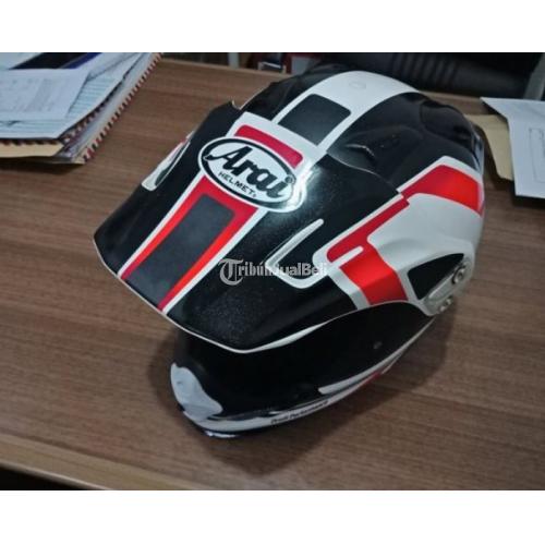 Helm Arai Tour Cross Vision Red Original 100% Size XL Mulus Busa