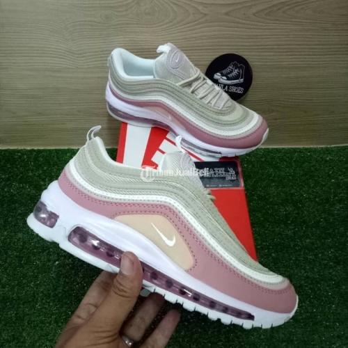 Sepatu Nike Airmax 97 RPM Rush Pink New Woman Sneakers Mirror