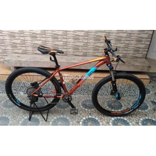 Sepeda Gunung Bekas Polygon Xtrada Brown Like NewdiMulus Size M
