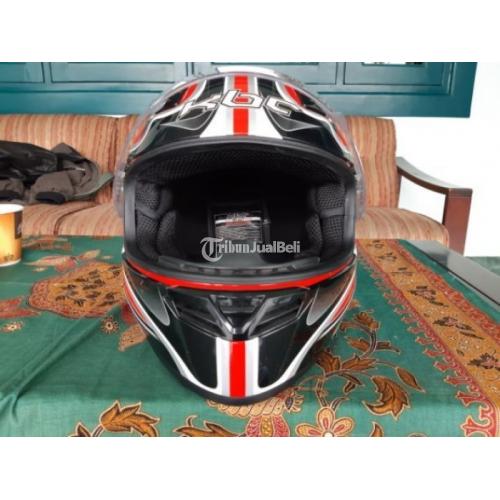 Helm Full Face Bekas KBC VK Euro Motif SNI Dot Second Jarang Pakai