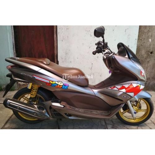 Honda PCX Built Up Thailand Orisinil Pajak Jalan Surat Komplit Motor Sudah Modif - Sukoharjo