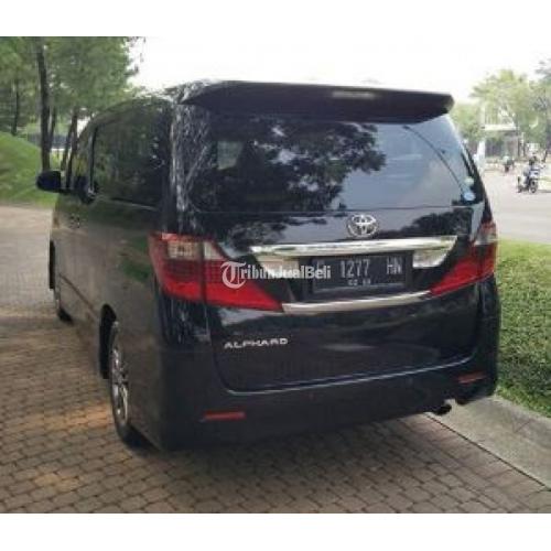 Toyota Alphard S Audioless 2013: Sebuah Studi Kasus Kendaraan Mewah Tanpa Fitur Audio Standar
