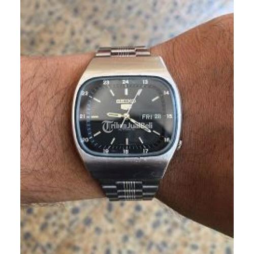 Jam Tangan Analog Stainless Bekas Seiko Cal 6309di523A Automatic Fungsi