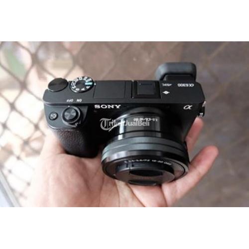 Kamera Sony A6300 Bekas Mirrorless Murah Lensa Kit Normal Lengkap