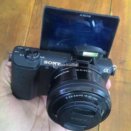 Kamera Mirrorless Bekas Sony A5100 Lensa Kit Normal Lengkap Original