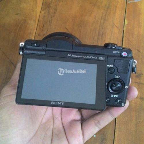 Kamera Mirrorless Bekas Sony A5100 Lensa Kit Normal Lengkap Original