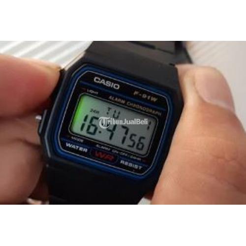 Jam Tangan Casio Fdi91W Bekas Fungsi Normal Full Original di