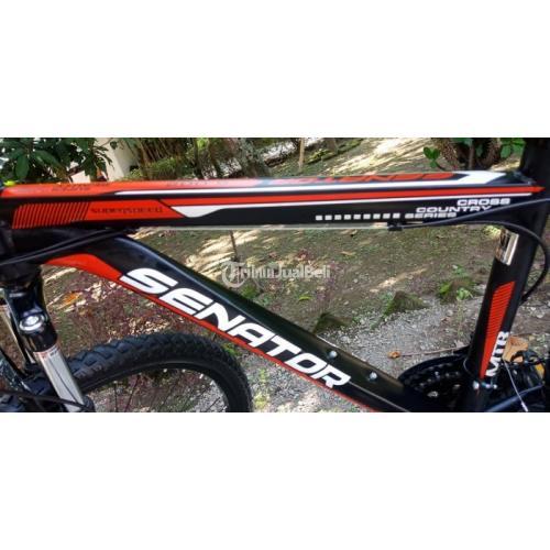 Sepeda MTB Murah Merek Senator Second Like New Normal Siap Pakai