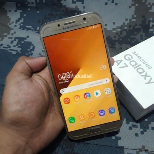 HP Samsung A7 2017 Bekas Normal Lengkap Harga Murah di Bekasi - Tribun