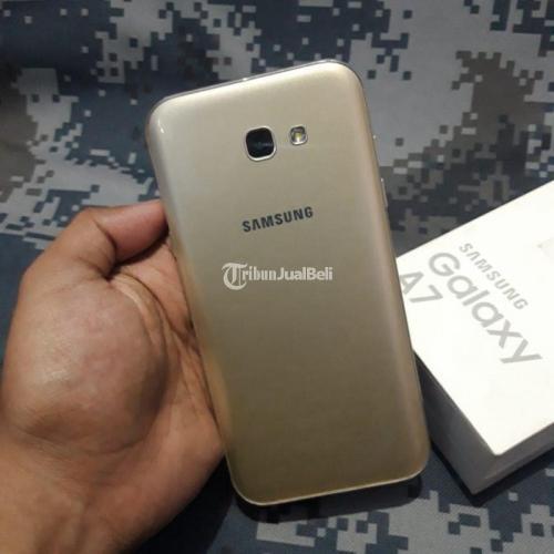 HP Samsung A7 2017 Bekas Normal Lengkap Harga Murah di Bekasi - Tribun