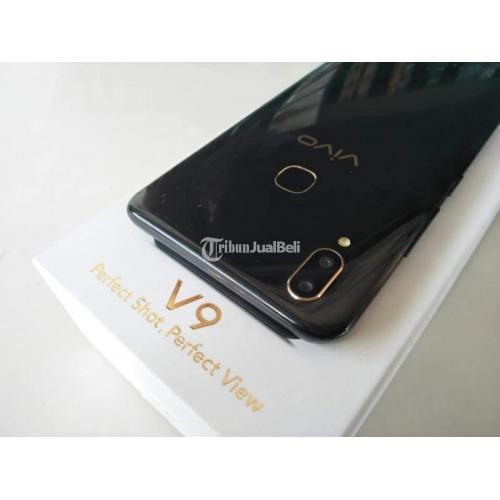 HP Vivo V9 Bekas Warna Black Ram 4GB Lengkap Garansi Harga Murah di