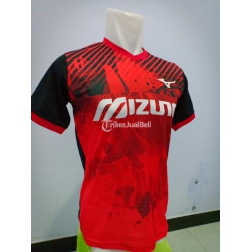 Kaos Voli Mizuno Bahan Dryfit Motif Printing Harga Murah di Bantul TribunJualBeli