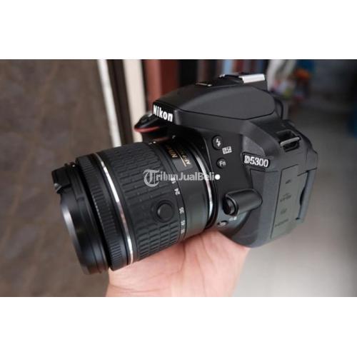 Kamera Nikon D5300 Bekas DSLR Murah Lensa Kit Normal Lengkap No