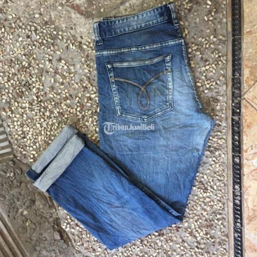Celana Jeans Calvin Klein Salvadge Slim Bekas Bagus Harga Nego di