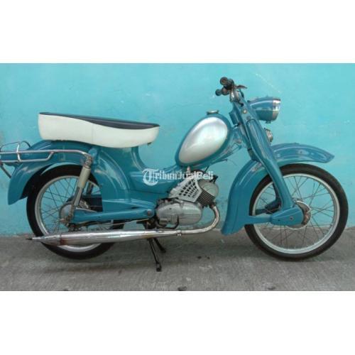 Zunddap Combinete 50 cc (4 speed) Warna Biru Mulus Mesin Siap