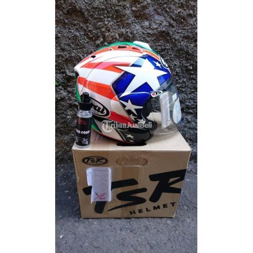 Helm TSR Arai Nicky Hayden Bekas Full Face Murah Lengkap di - Main Image