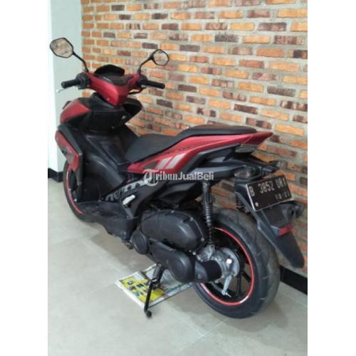 Yamaha Aerox 155 2017 Warna Merah Maroon Surat Lengkap Motor Siap Pakai - Jakarta Utara