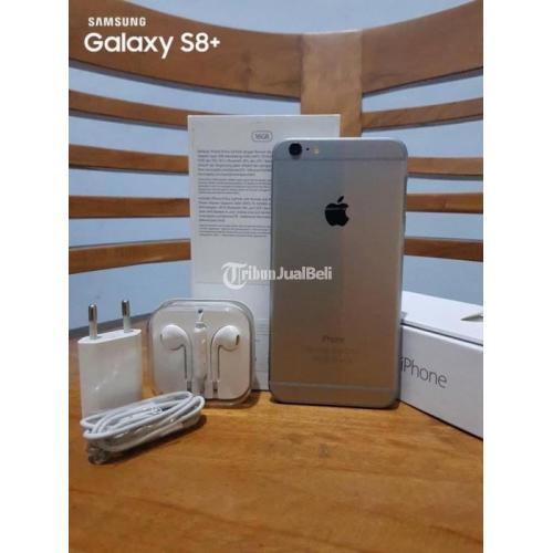 iPhone 6 Plus 16Gb Spacegrey iCloud Sidik Aman Normal No Kendala Mulus Harga Nego - Makassar