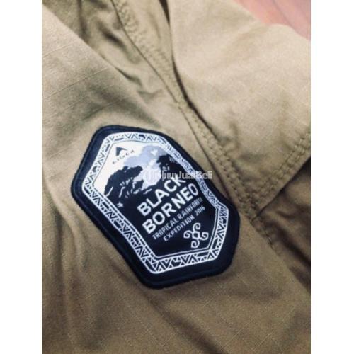 Kemeja Eiger Black Borneo Size L No Minus Pemakaian Baru Warna Masih Bagus - Malang