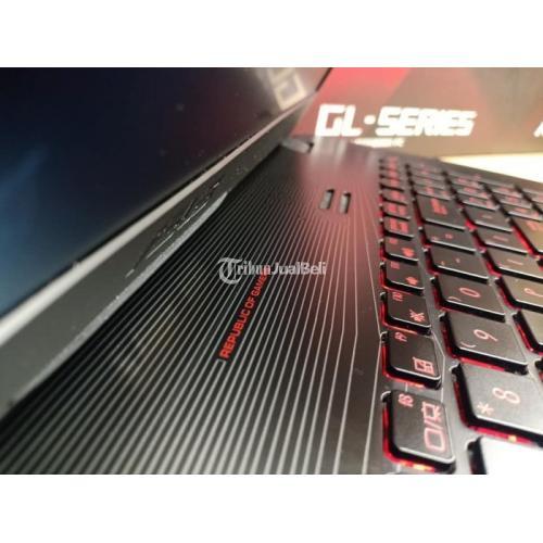 Laptop Gaming Asus ROG GL552VX Ram 8GB HDD 1TB Bekas Normal Mulus - Bandung