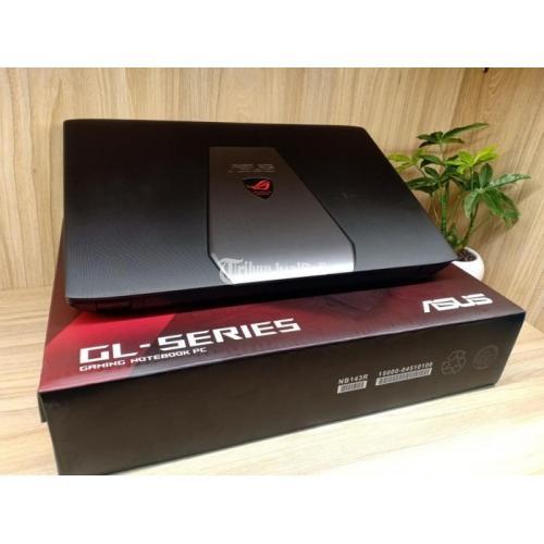 Laptop Gaming Asus ROG GL552VX Ram 8GB HDD 1TB Bekas Normal Mulus - Bandung