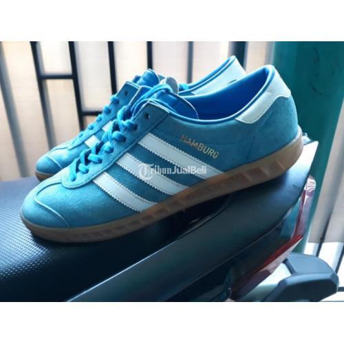 Sepatu adidas Hamburg Blue Bird Size 41 1 3 Bagus Mulus Full Ada