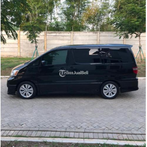 Toyota Alphard 2.4G 2005 Bekas Bagus Mulus Hitam Interior Kulit Pajak Panjang Mobil Terawat - Tangerang Selatan