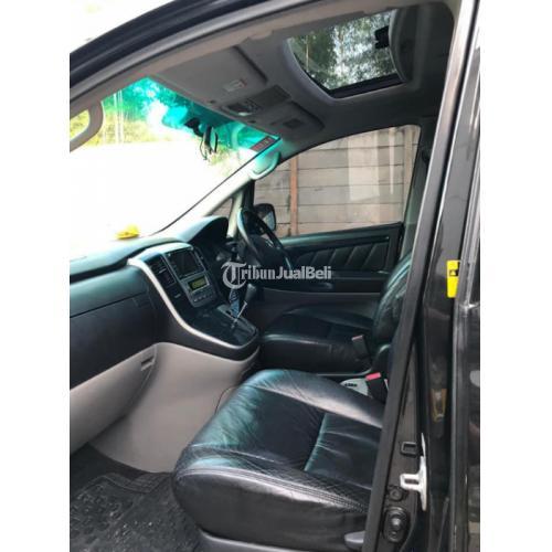 Toyota Alphard 2.4G 2005 Bekas Bagus Mulus Hitam Interior Kulit Pajak Panjang Mobil Terawat - Tangerang Selatan