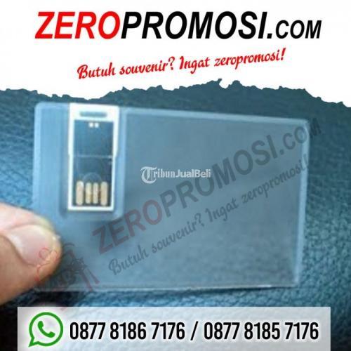 Flashdisk Transparan USB (CLEAR) USB kartu 4gb FDCD11 - Banten