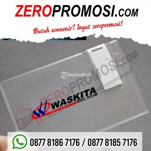 Flashdisk Transparan USB (CLEAR) USB kartu 4gb FDCD11 - Banten