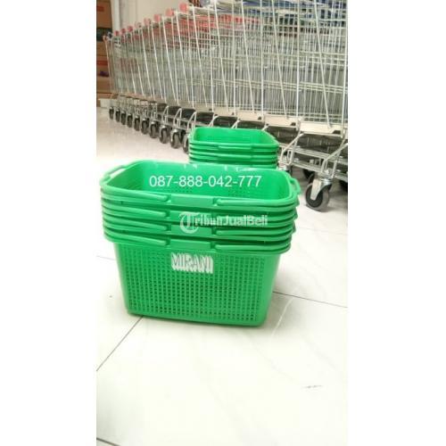 Keranjang Belanja Mirani Praktis Warna Hijau Harga Murah Berkualitas - Denpasar