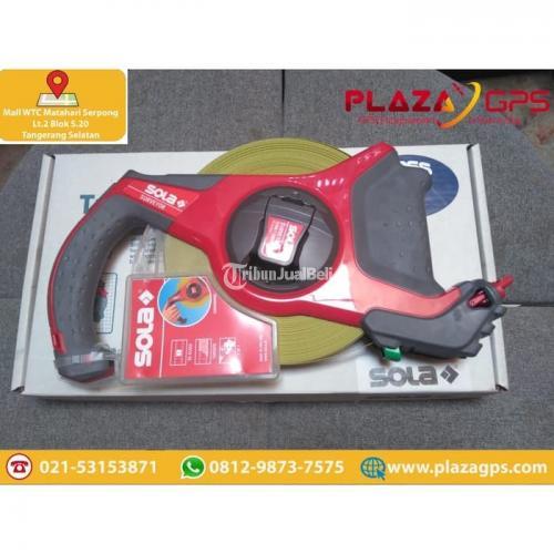 Meteran Sola Surveyor 50M Roll Meter Steel Harga Murah - Banten