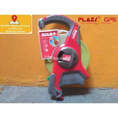 Meteran Sola Surveyor 50M Roll Meter Steel Harga Murah - Banten