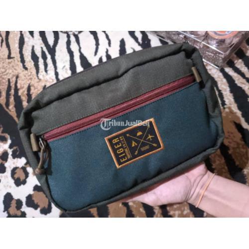 TAS Handbag Pouch Bag Eiger Toiletry Masih Bagus Mulus Oke Harga