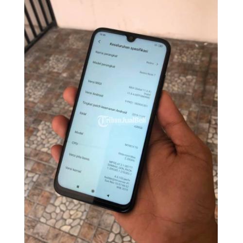 Xiaomi Note 7 Black Mulus Ram 4GB Triple Kamera Hp Apik No Minus - Riau