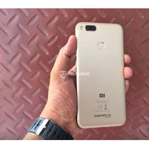Hp Bekas Xiaomi MiA1 4/64 GB Gold TAM Fullset Siap Cek di Samarinda