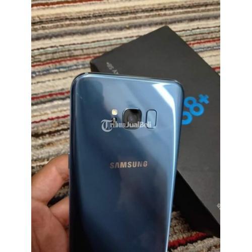 HP Samsung S8+ Bekas Lengkap Full Original Warna Biru Harga Murah di