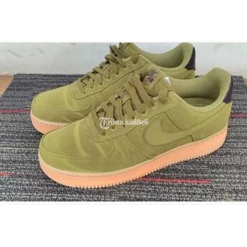 Sepatu Nike Air Force Camper Green Murah Like New Lengkap