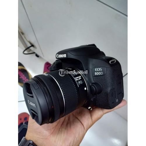Kamera Canon 800D Bekas DSLR Murah Lensa Kit Like New Garansi