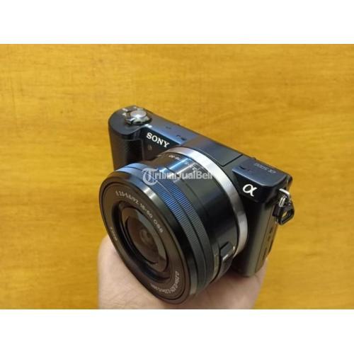Kamera Sony A5000 Bekas Like New Mirrorless Murah Lengkap Normal di