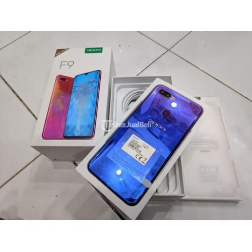 HP Oppo F9 Bekas Ram 4GB Normal Lengkap Mulus No Minus Murah di