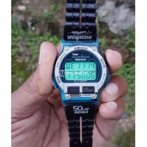 Jam Tangan Digital Timex Ironman Triathlon Fungsi Normal WR Aman di Batam TribunJualBeli