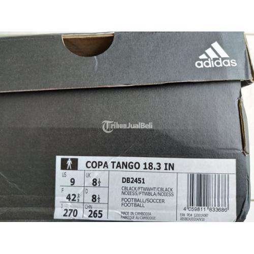 Sepatu Futsal Adidas Copa Tango 18.3 IN Core Black Size 42 BARU 100% Original - Bengkulu