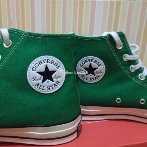 Sepatu Sneakers CONVERSE CT 70S HIGH CUT GREEN Size 43 Baru