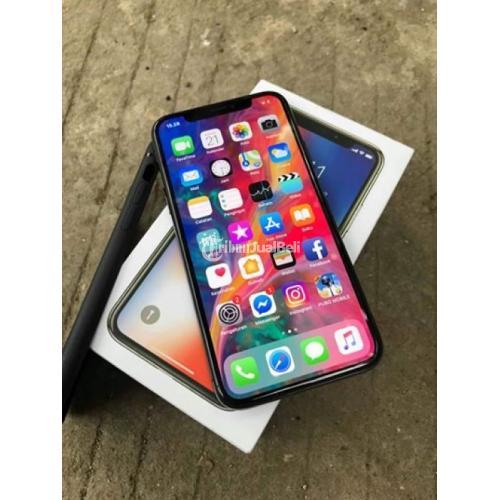HP Iphone X Bekas Apple 64GB Warna Space Gray Murah Garansi Ibox