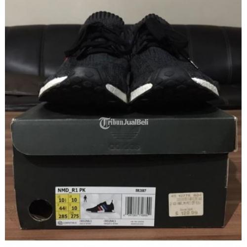 Sepatu Sneakers Adidas NMD R1 PK Tricolour Second VNDS With Box di