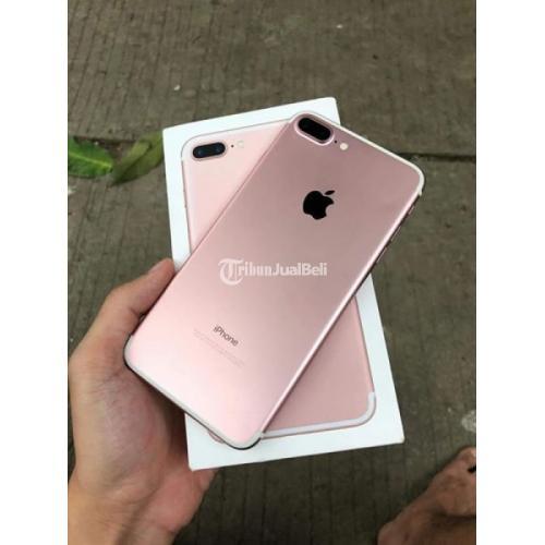 HP Iphone Plus 256GB Bekas Warna Rosegold Mulus Lengkap Normal