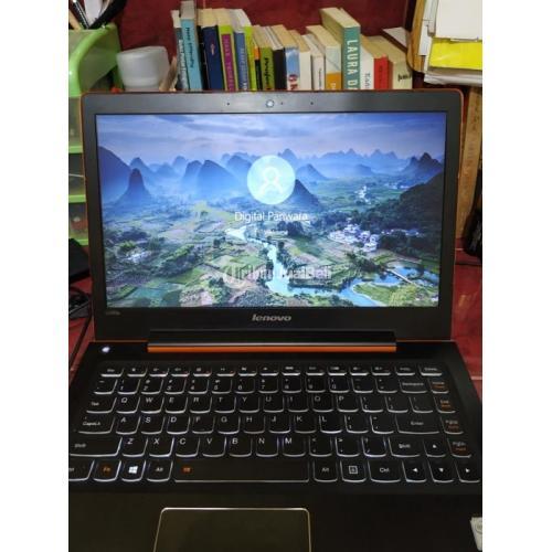 Laptop Lenovo ideapad u330p Bekas Bagus Case Alumunium Baterai Tahan Lama Harga Nego - Sragen