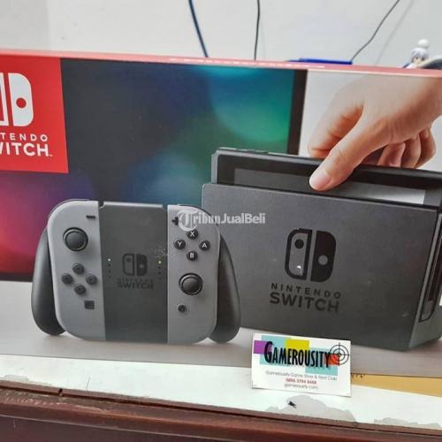 Konsol Nintendo Switch Bekas Warna Grey Mulus Normal Lengkap Harga ...